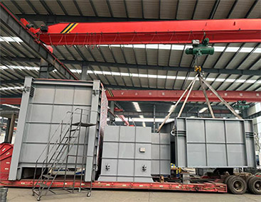 高溫余熱回收設(shè)備準(zhǔn)備發(fā)貨！